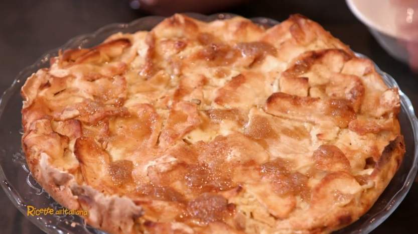 La torta di mele di Anna Moroni, foto da "Ricette all'italiana".