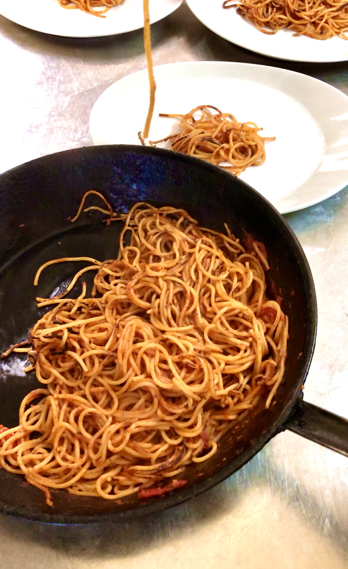 Spaghetti all'assassina (Foto BaffettoFood).